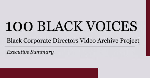 100 Black Voices: Executive Summary