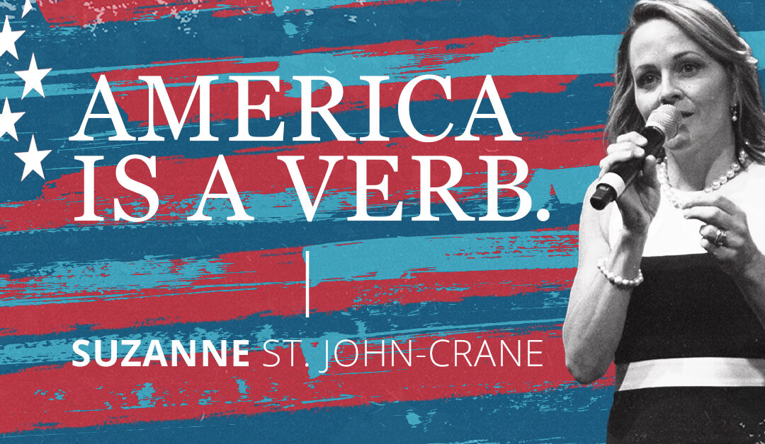 America is a verb.