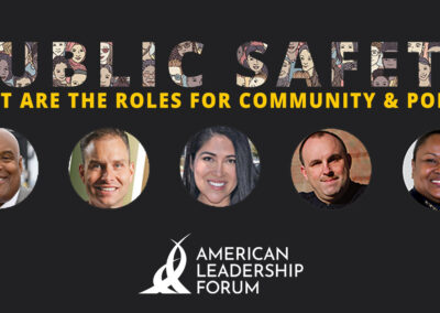 Public Safety: What are the roles for community & police?