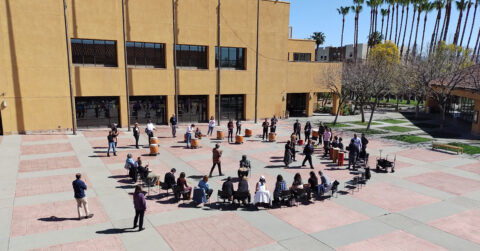 Coming Together as One: Drumming at the Mexican Heritage Plaza